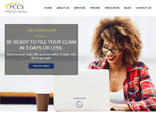 Tablet Screenshot of ccsgrouptx.com